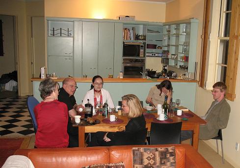Wellington - convivial dinner with Neville, Belinda, Ksenya, Jane (and Ian)
Wellington - convivial dinner with Neville, Belinda, Ksenya, Jane (and Ian)