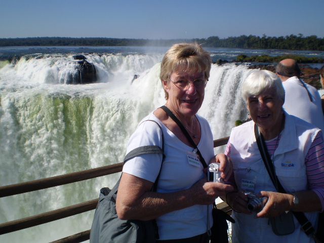 Mum & Trish at Iguaz?
