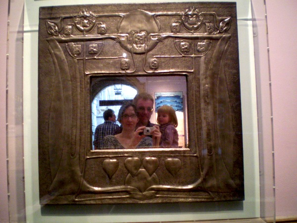 Us in Kelvingrove Museum, Glasgow
